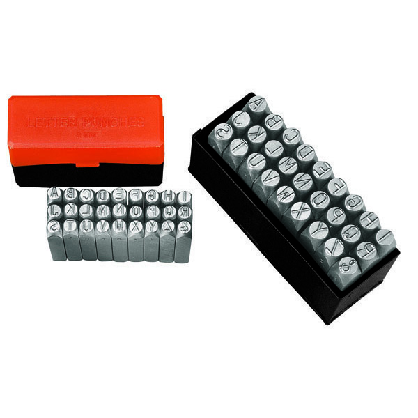 GROZ LETTER PUNCH SET 3MM  